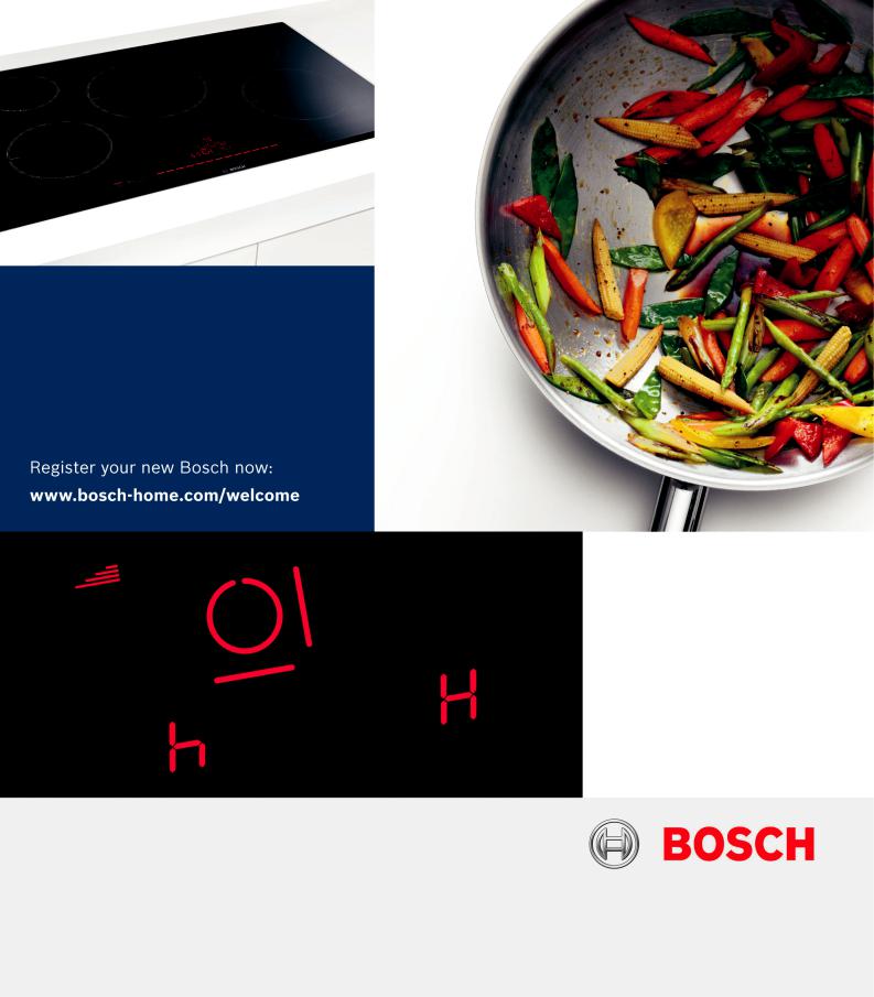 Bosch PKN645BA1E operation manual