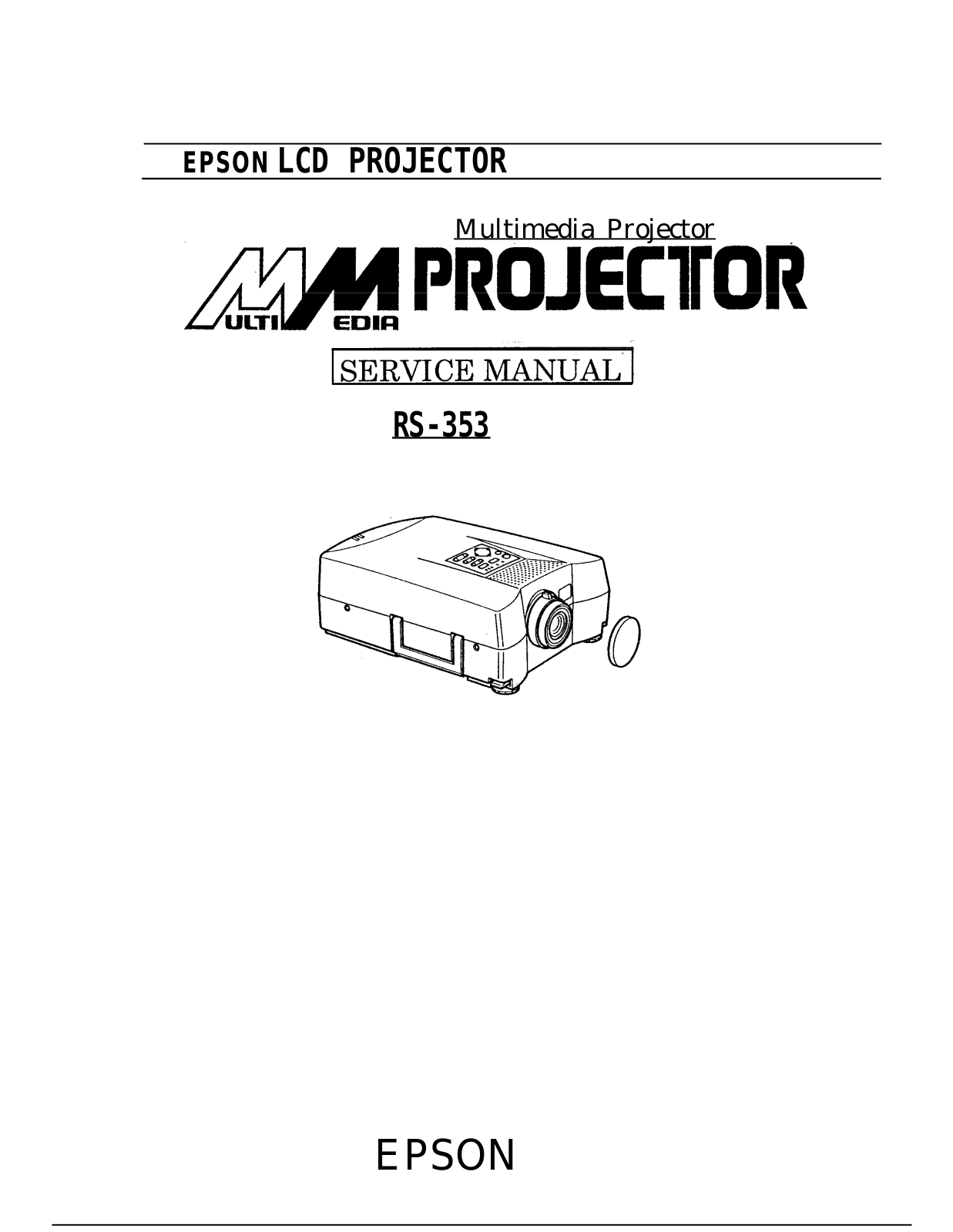 Epson RS-353 Schematic