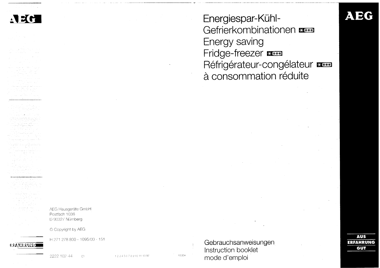 AEG-Electrolux OEKOS2642-1KG User Manual