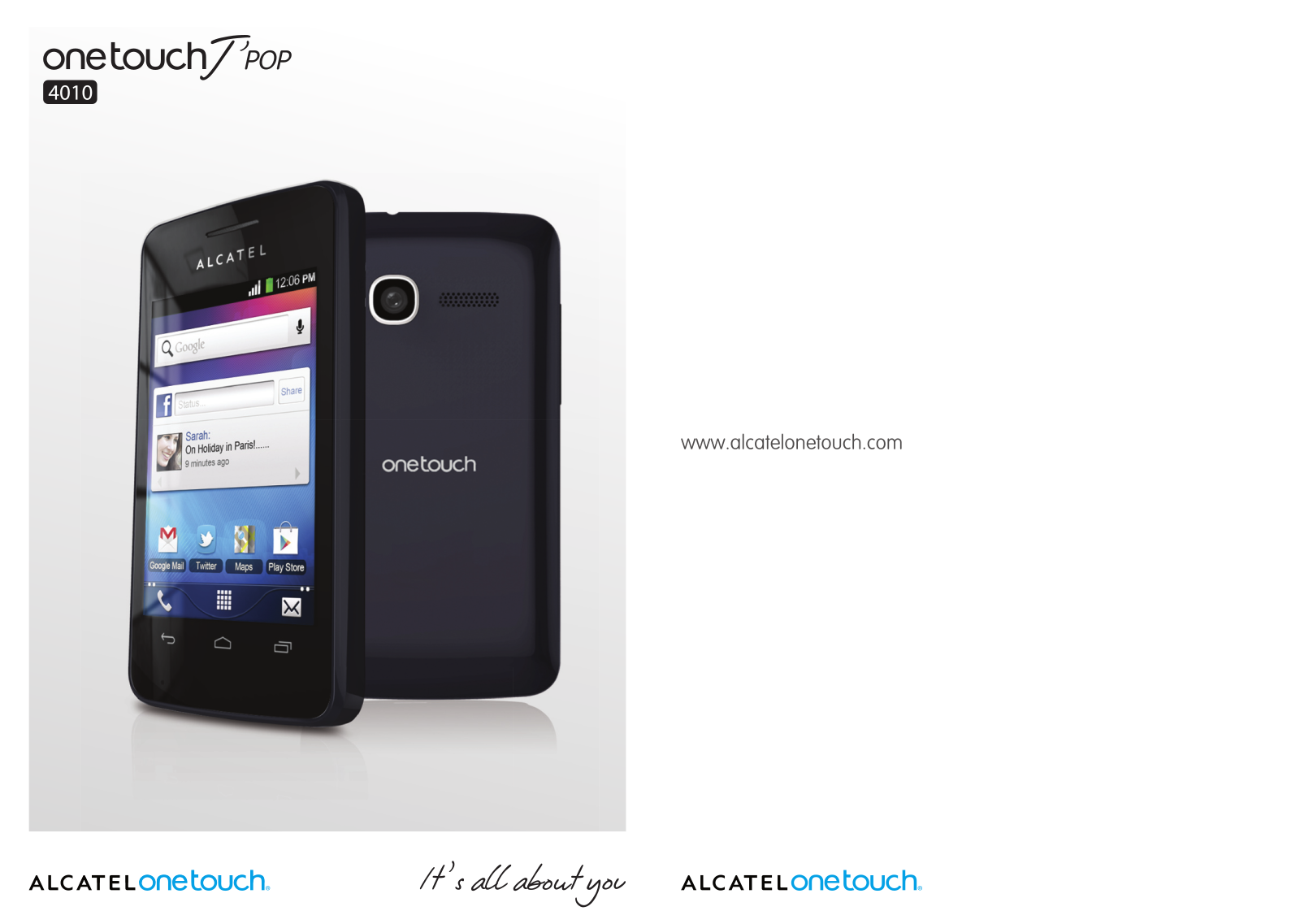 Alcatel ONE TOUCH 4010 User Manual