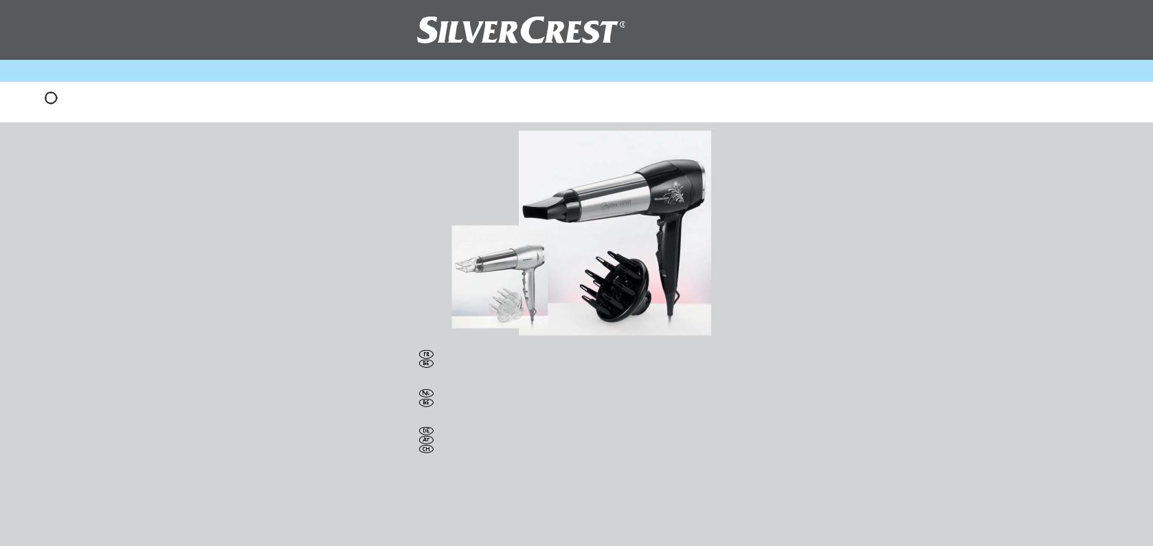 SilverCrest SHTC 2200 B1 User Manual