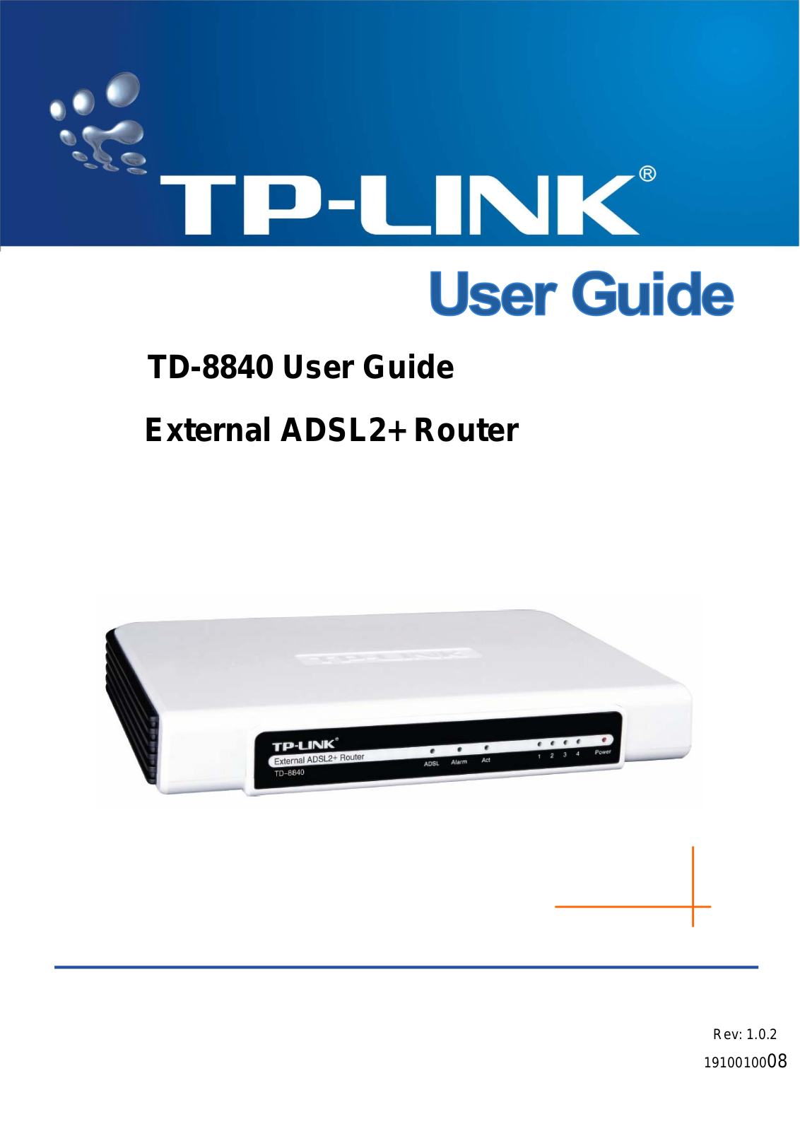 TP-LINK TD-8804 User Guide