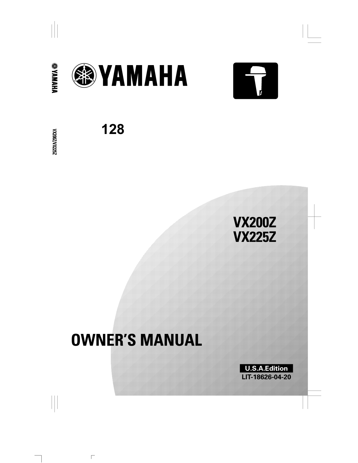 Yamaha VX200Z, VX225Z User Manual