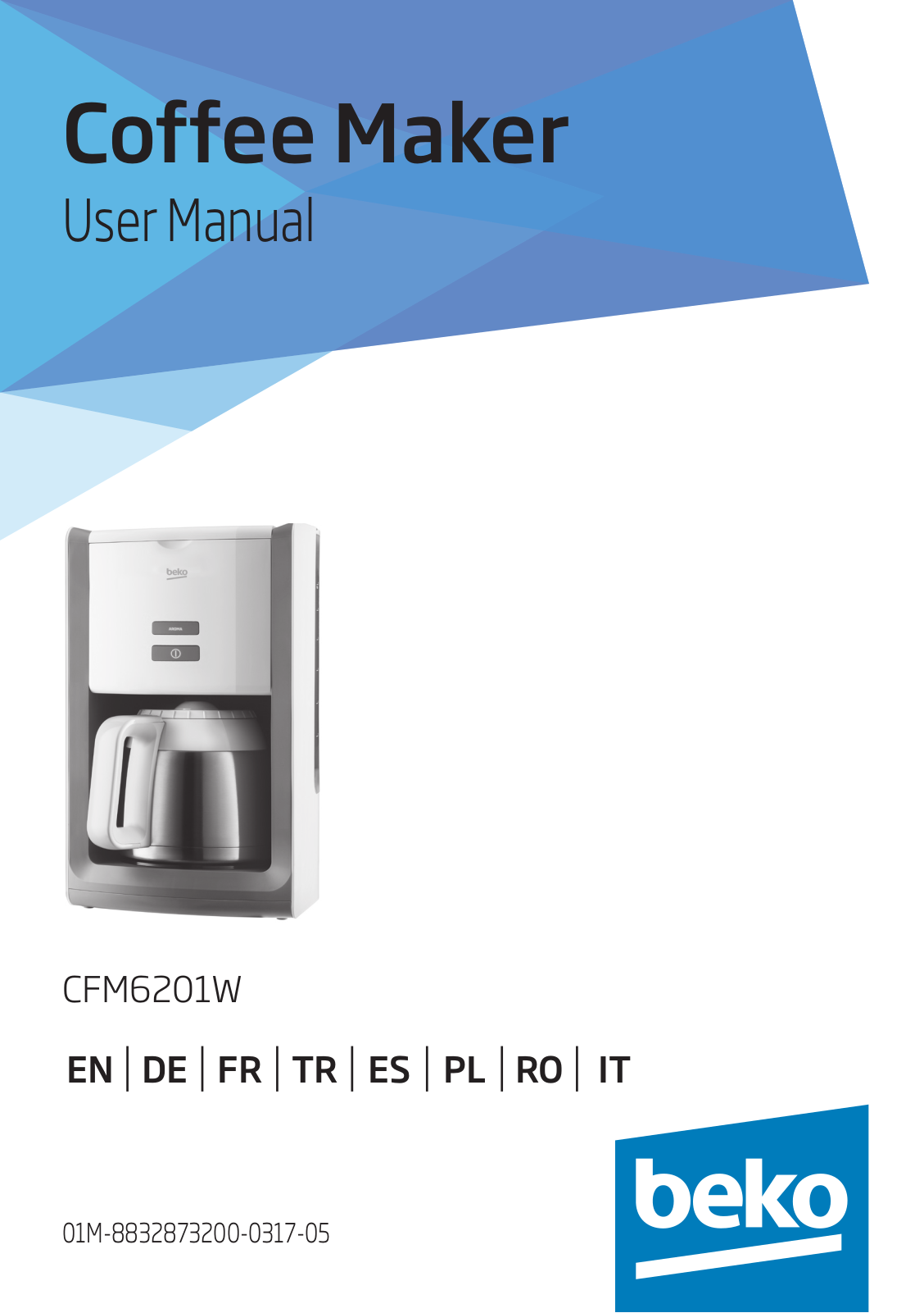 Beko CFM6201W User manual