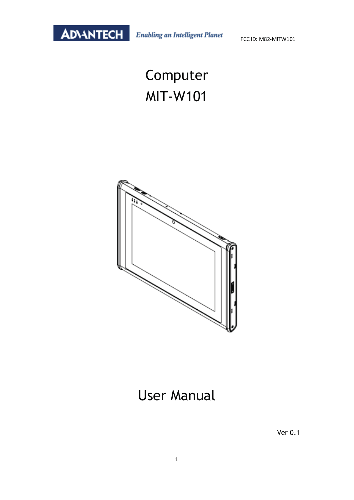 Advantech MITW101 User Manual