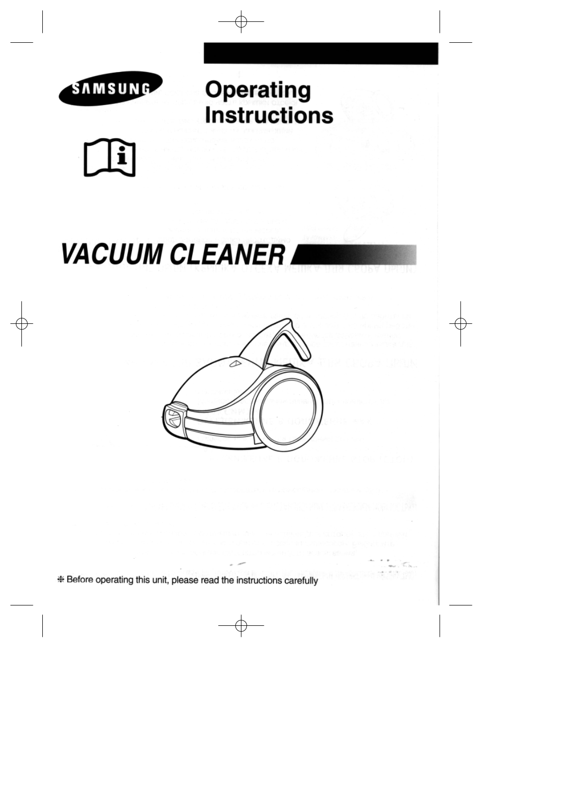 Samsung VC-6714H, VC-6713, VC-6025V, VC-6015V, VC-6014 User Manual