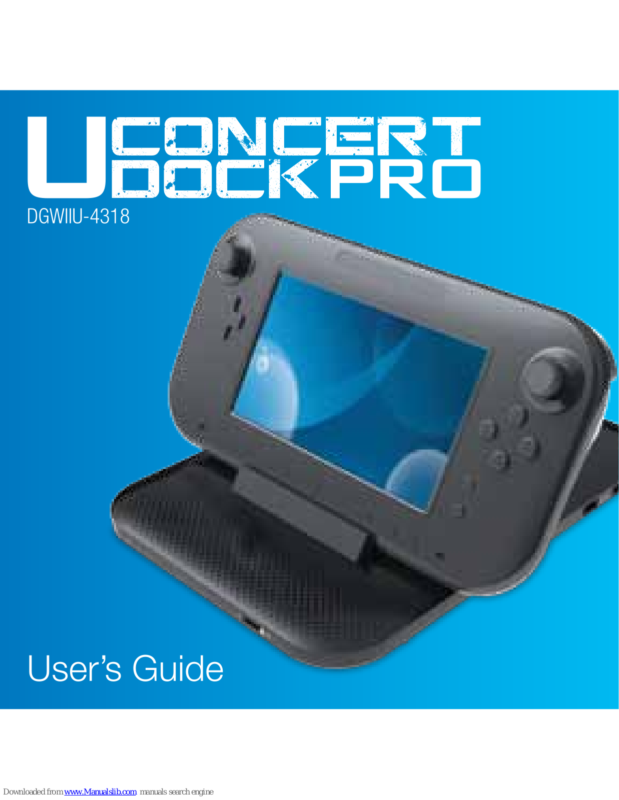 DreamGEAR U Concept Dock Pro DGWIU-4318 User Manual