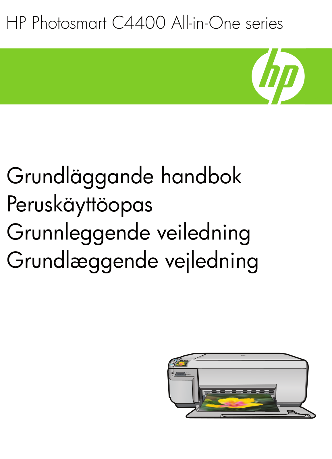 Hp PHOTOSMART C4400 User Manual