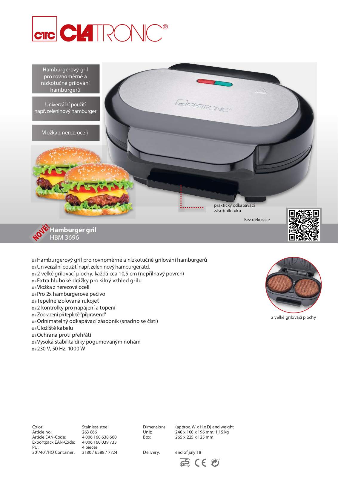 Clatronic HBM 3696 User Manual