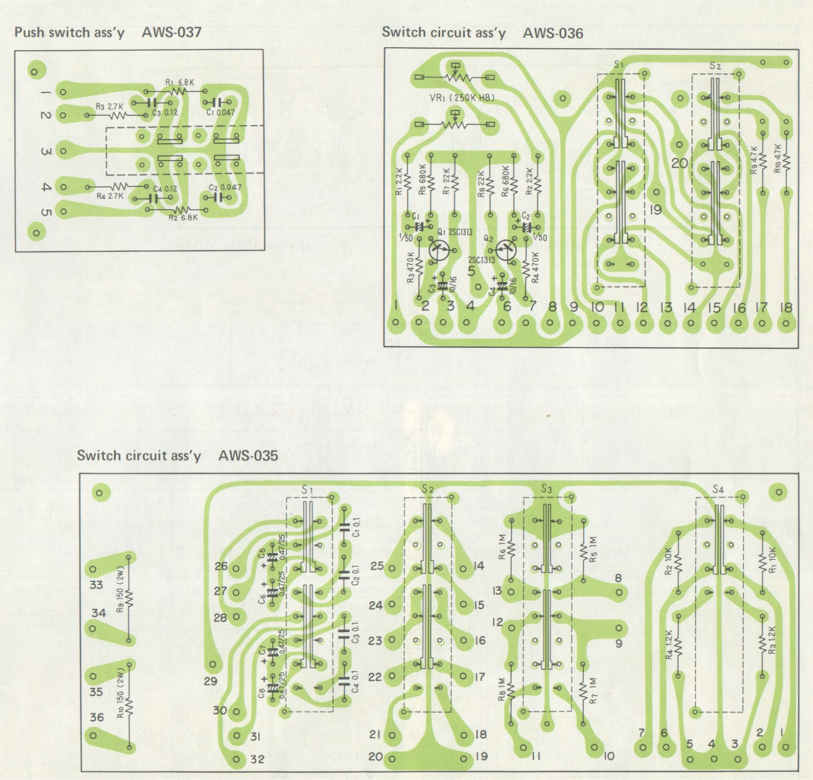 Pioneer SA-8100 Schematic