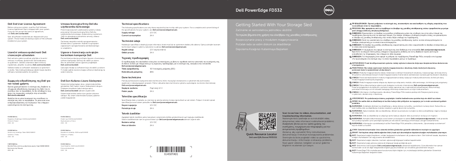 Dell PowerEdge FD332 User Manual