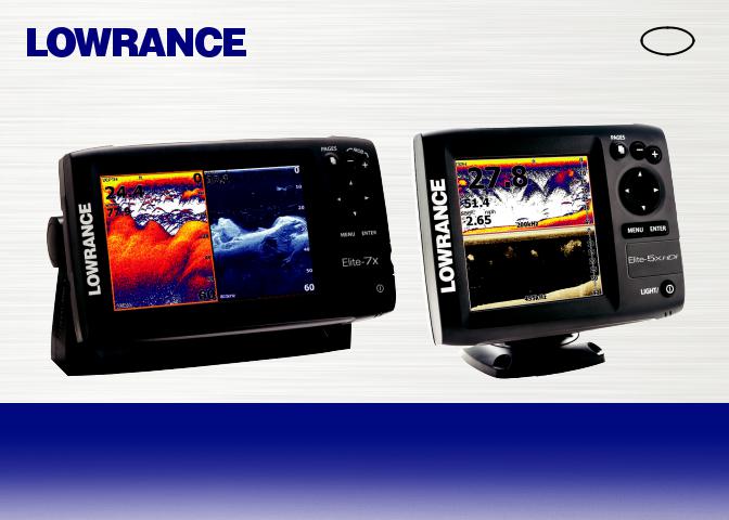 Lowrance Elite 5X, Elite 7X User guide