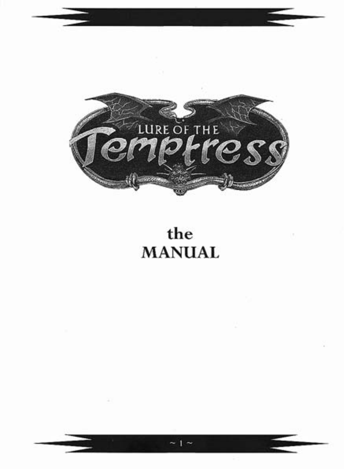 Games PC LURE OF THE TEMPTRESS User Manual