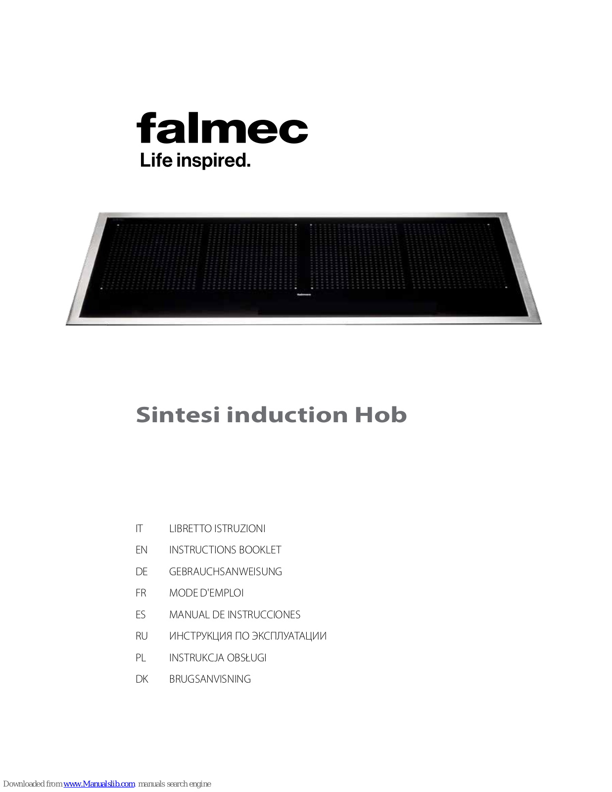 FALMEC Sintesi 90, Sintesi 90 Plus, Quantum Instruction Booklet