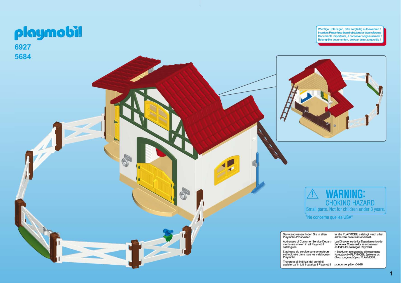 Playmobil 5684 Instructions