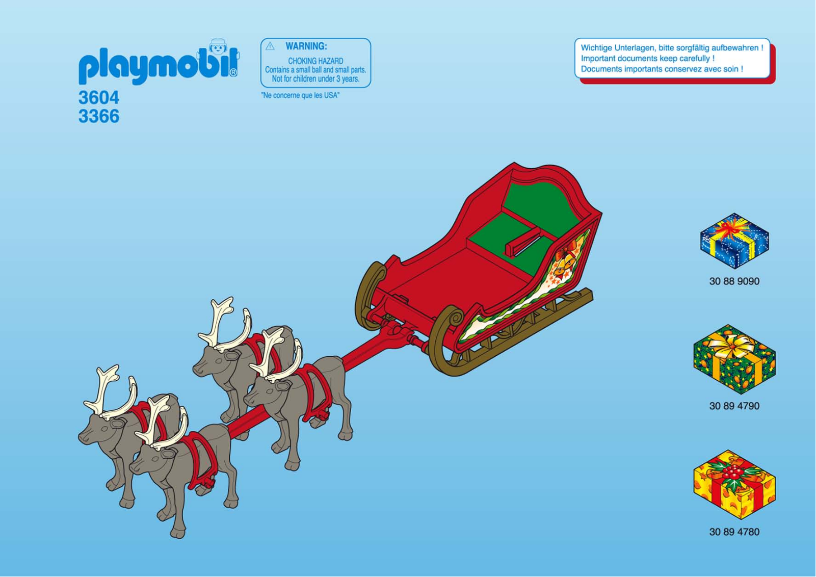 Playmobil 3366 Instructions