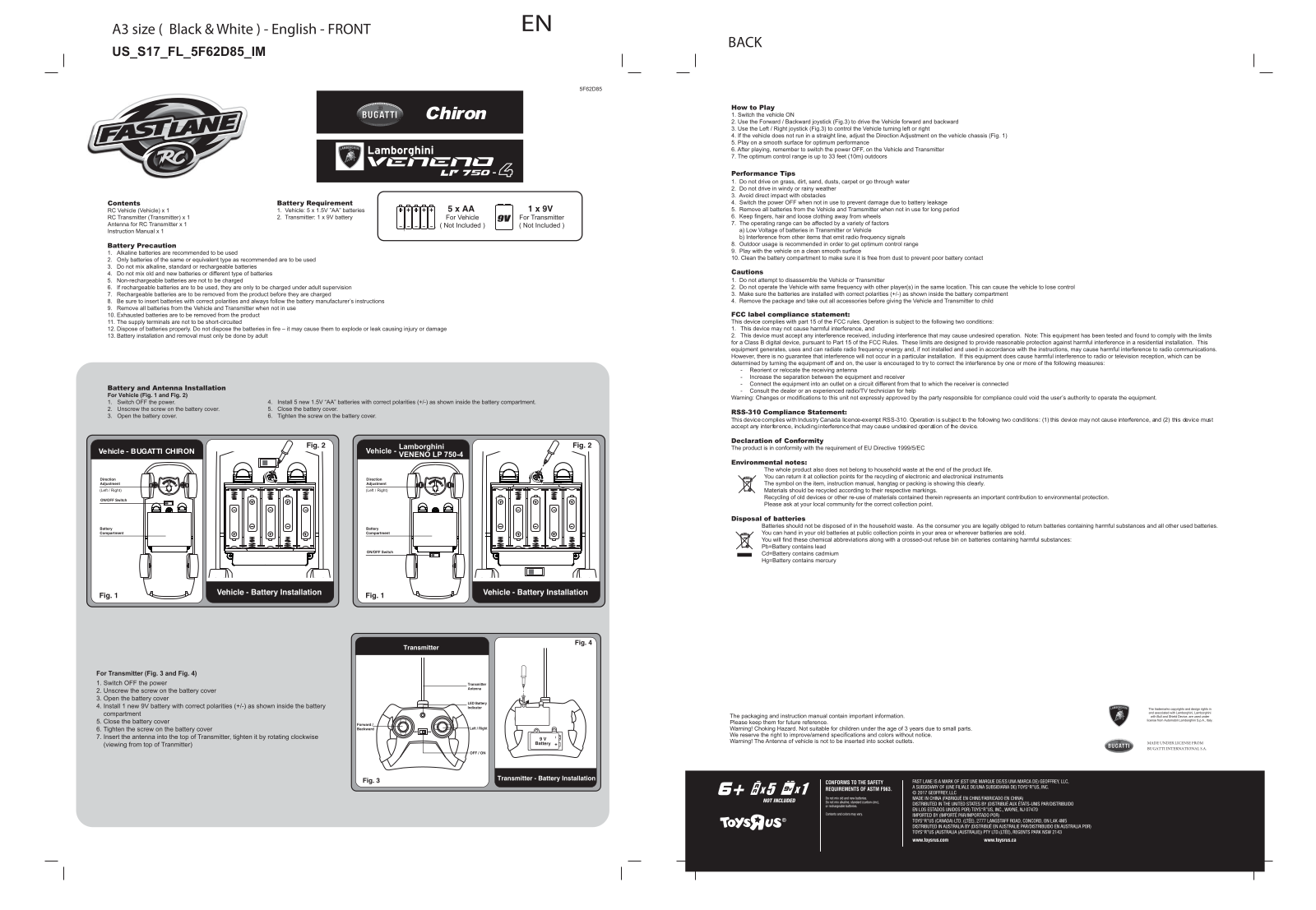 KIDZTECH TOYS 8902117 27MTX, 8502117 49MTX, 8502117 49MRX User Manual