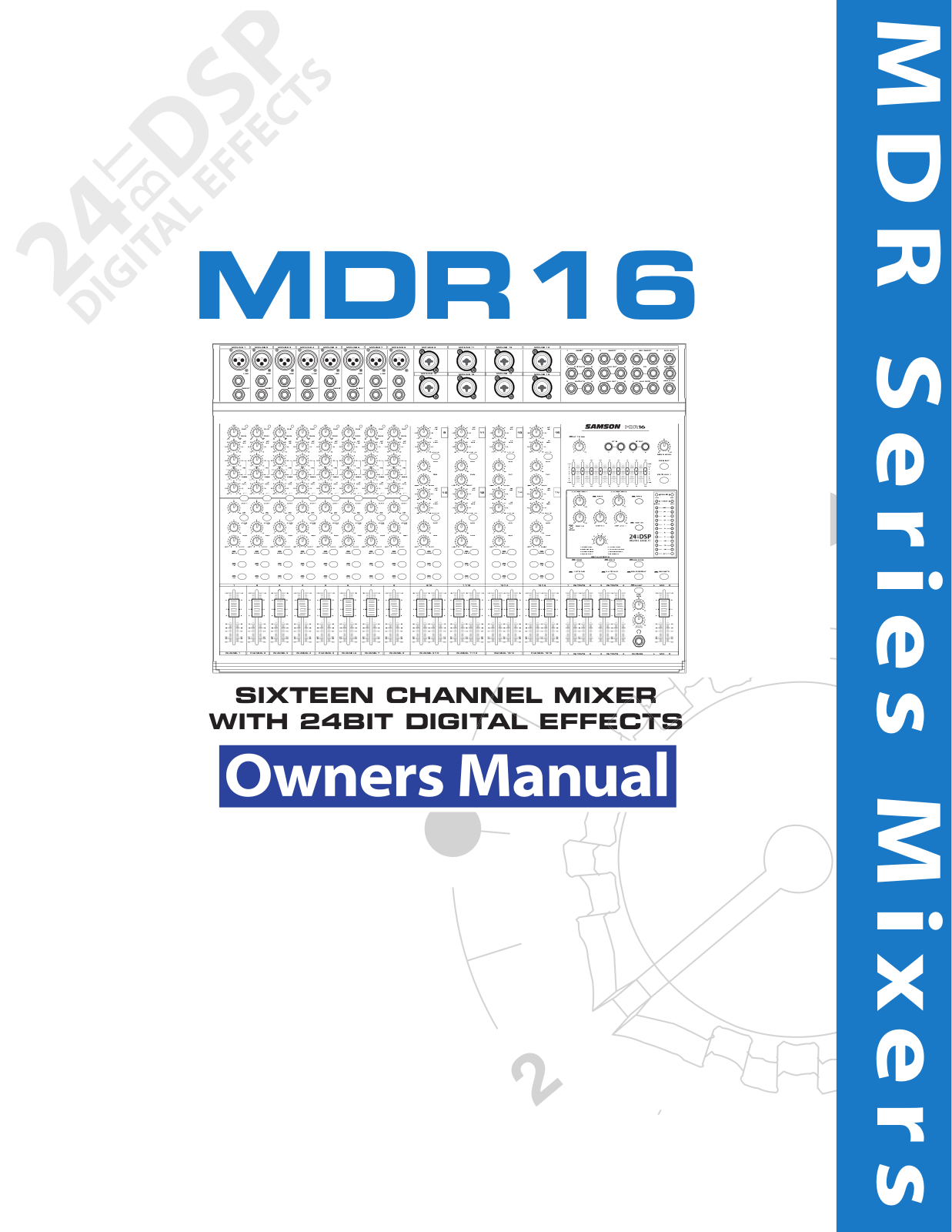 Samson MDR16 User Manual