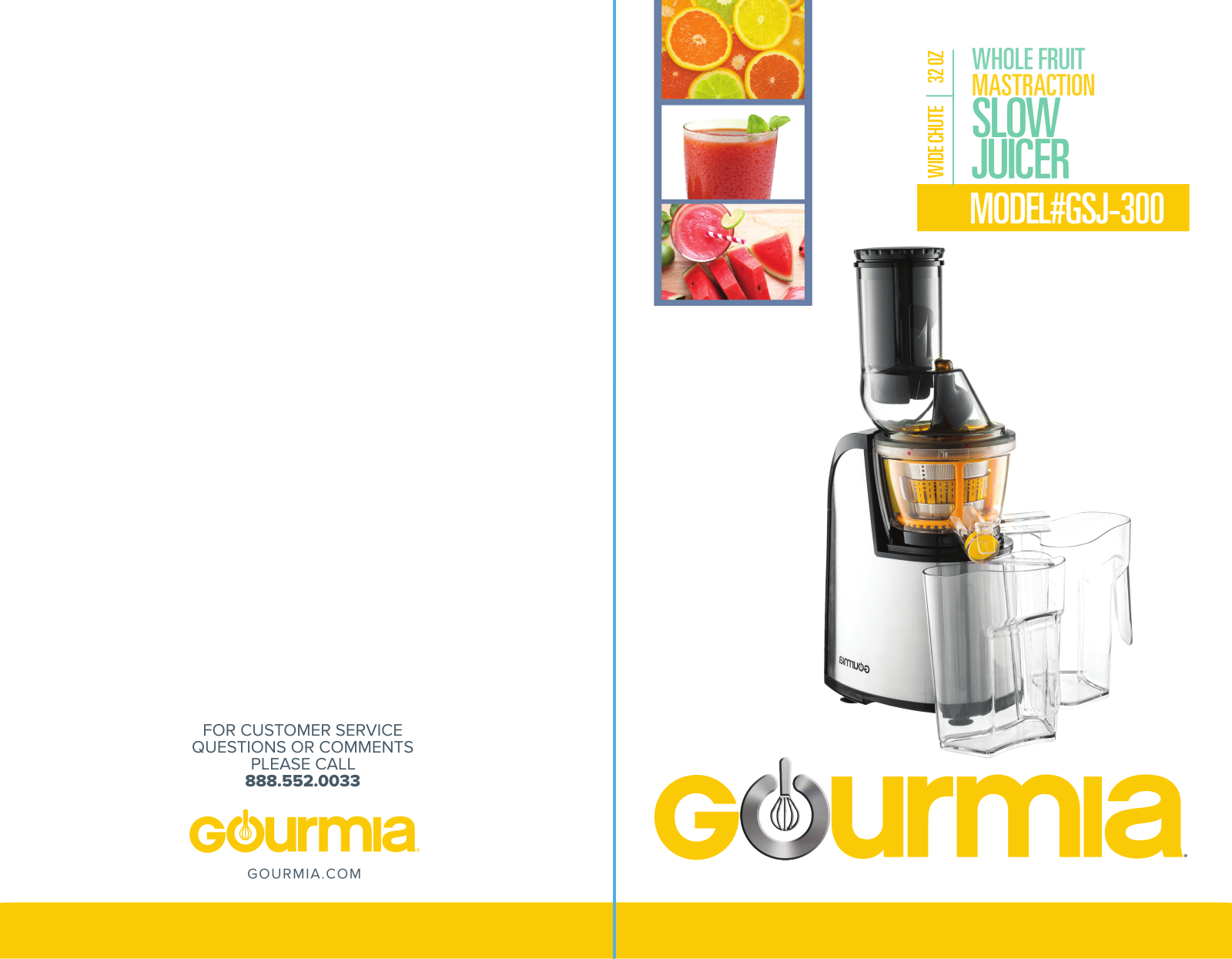 Gourmia GSJ-300 User Manual