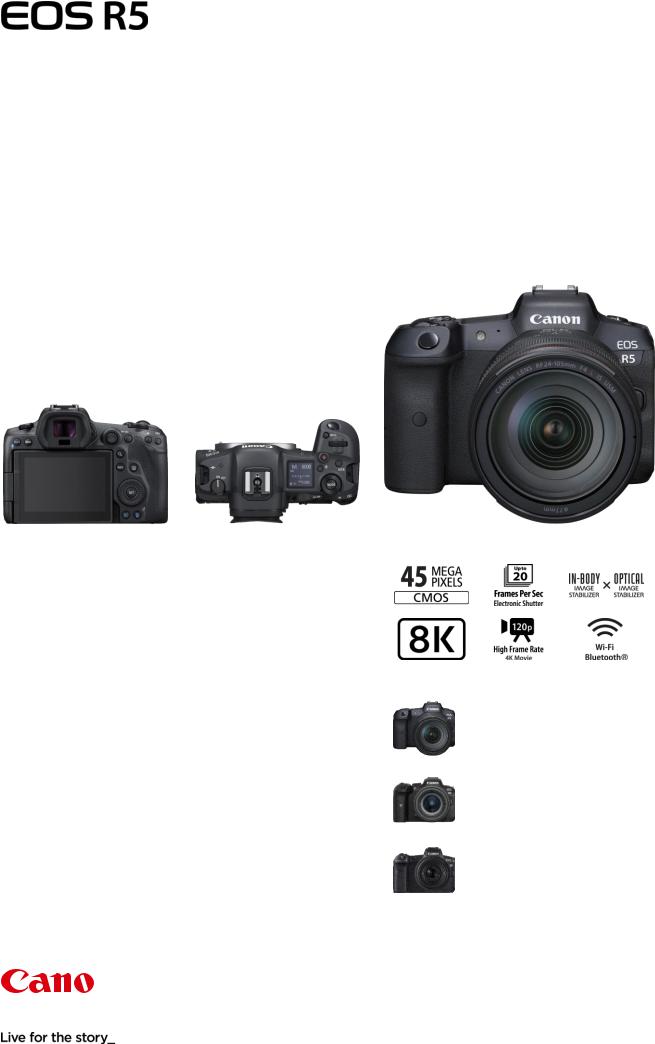 Canon EOS R5 Body EU26 User Manual