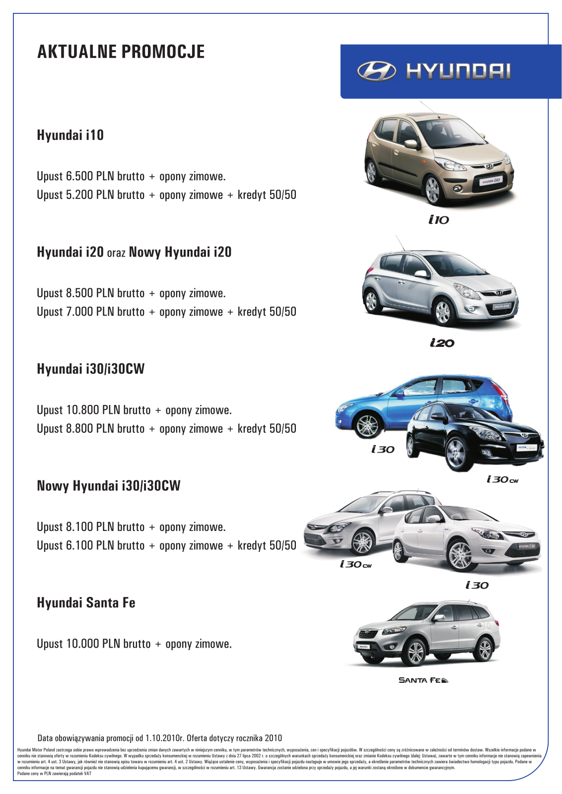 Hyundai I10 (2008) BROCHURE