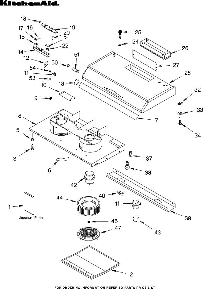 KitchenAid KHTU160KWH1 Parts List