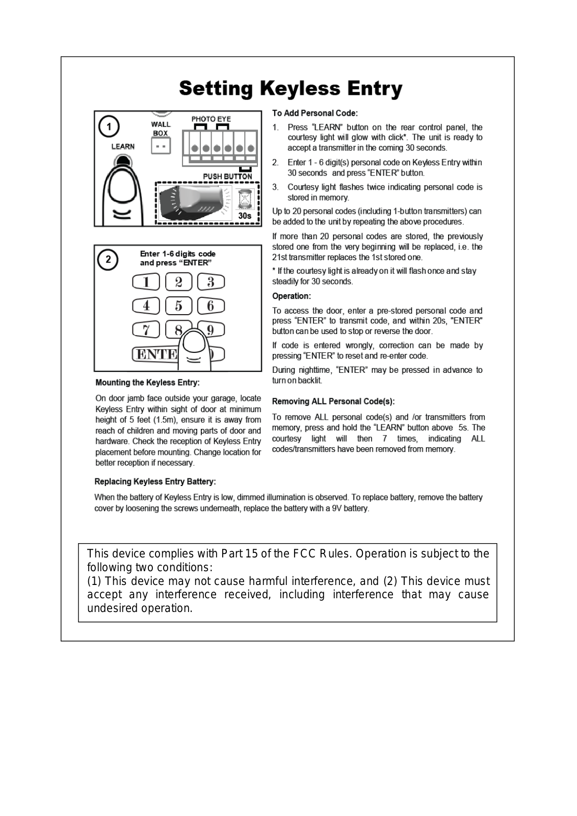 GUARDIAN 303KP Users Manual