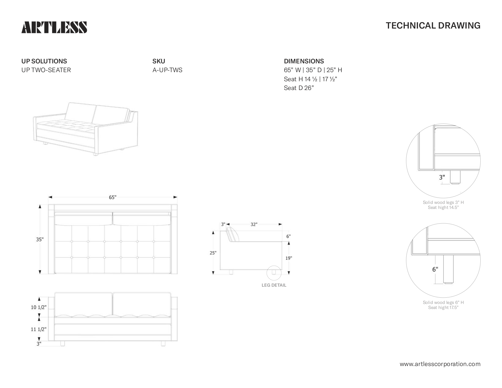 ARTLESS LYS1327 Dimensions - ManualMachine.com