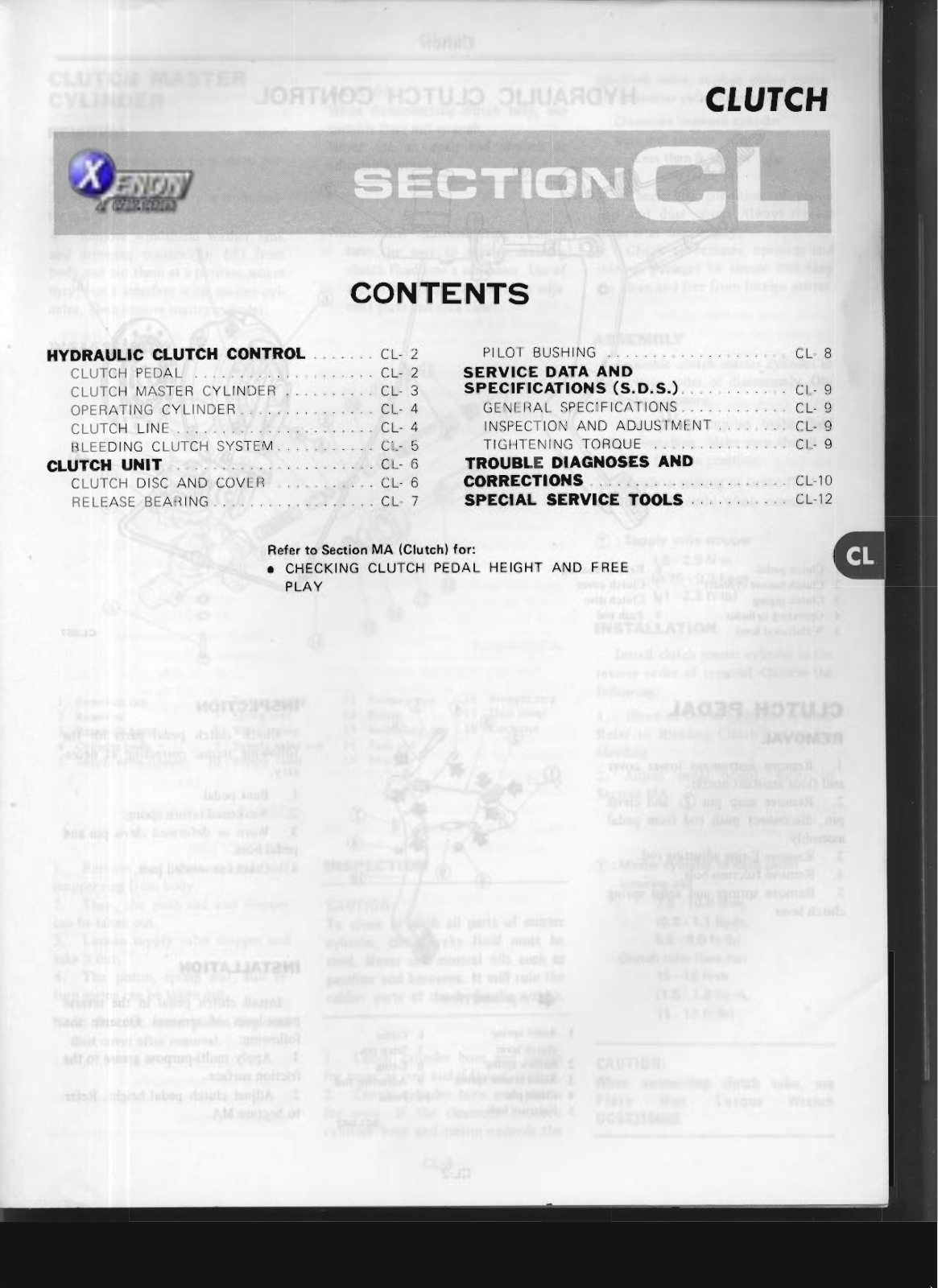 Enon CL Instruction Manual