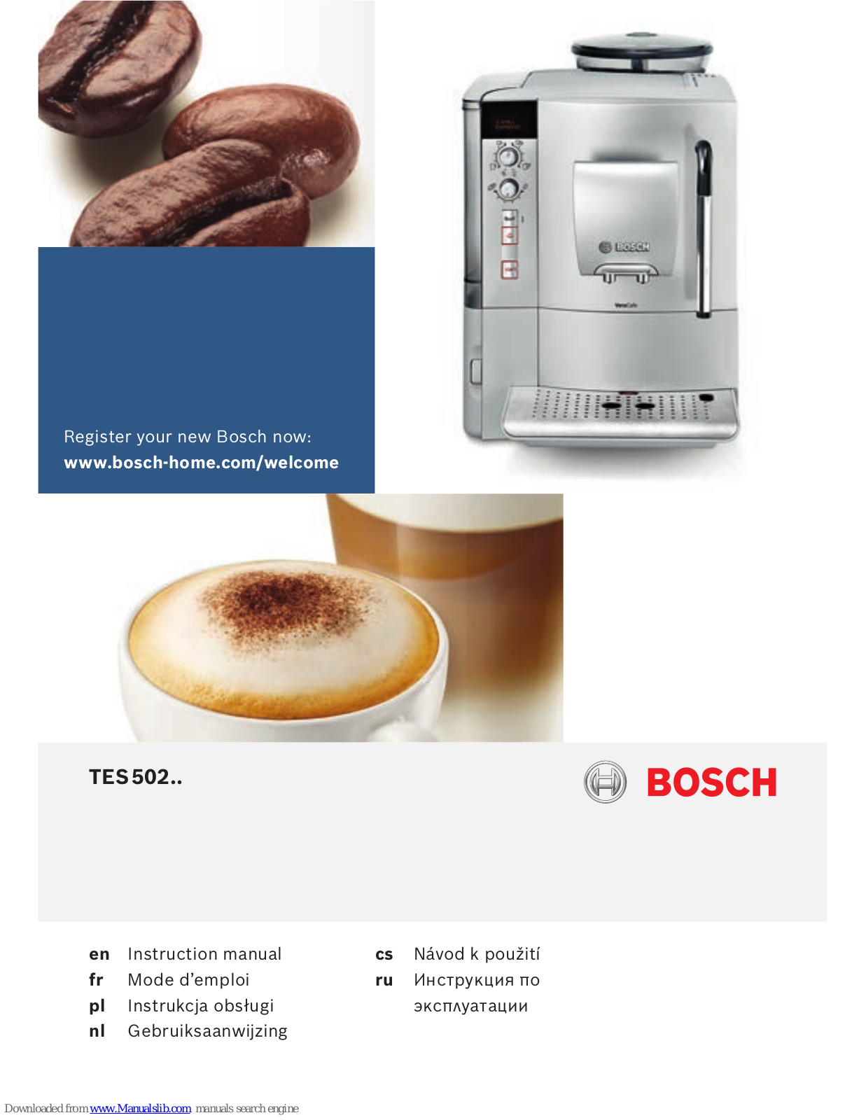 Bosch TES502 Instruction Manual