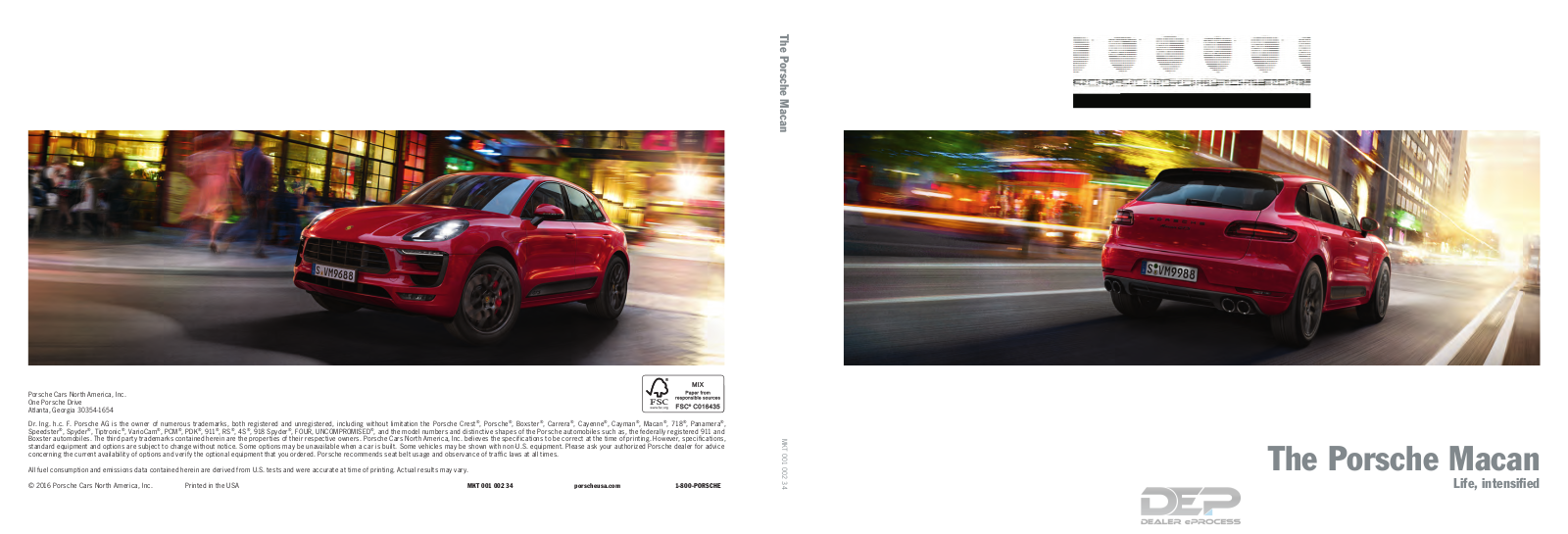 Porsche Macan                  2017 Owner's Manual