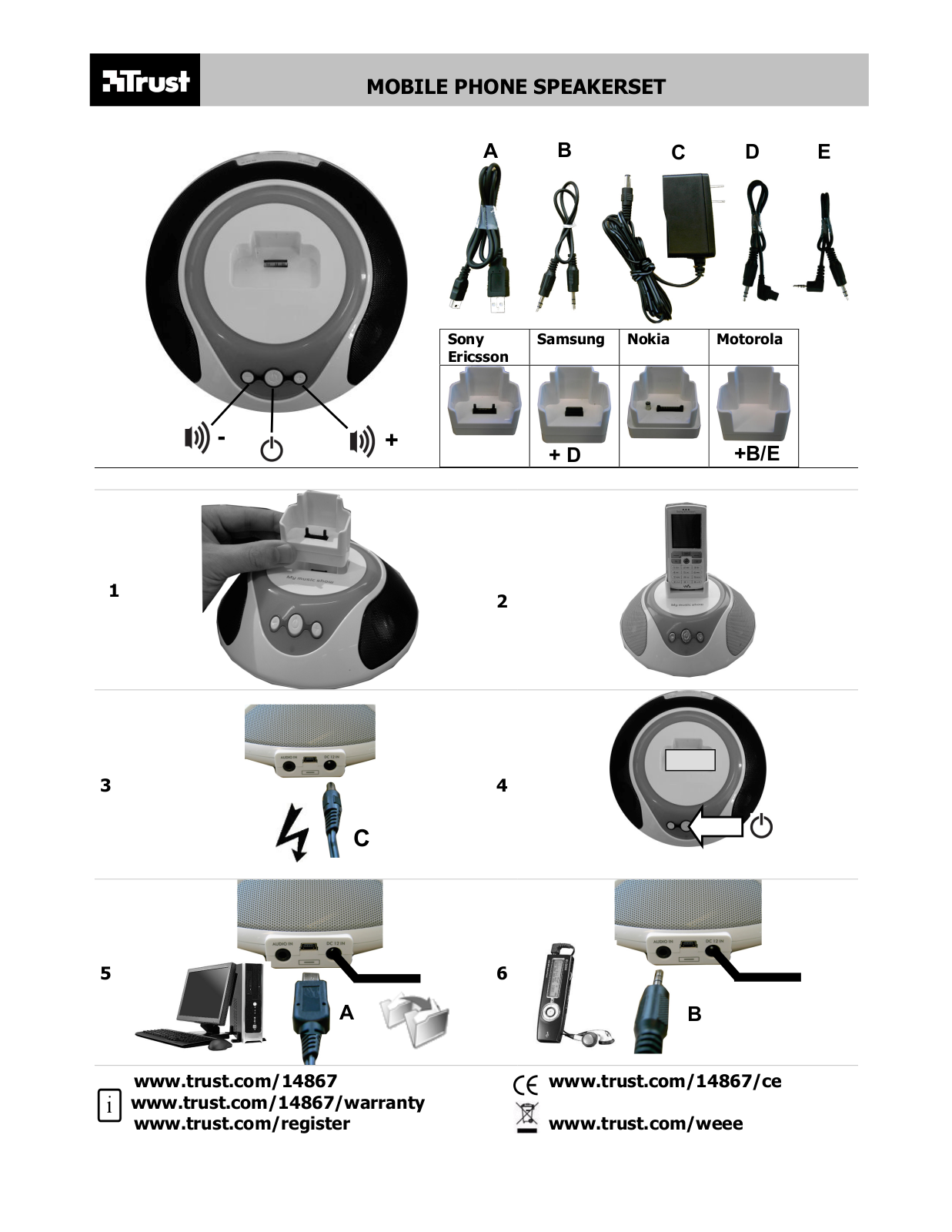 Trust 14867 Quick Start Guide