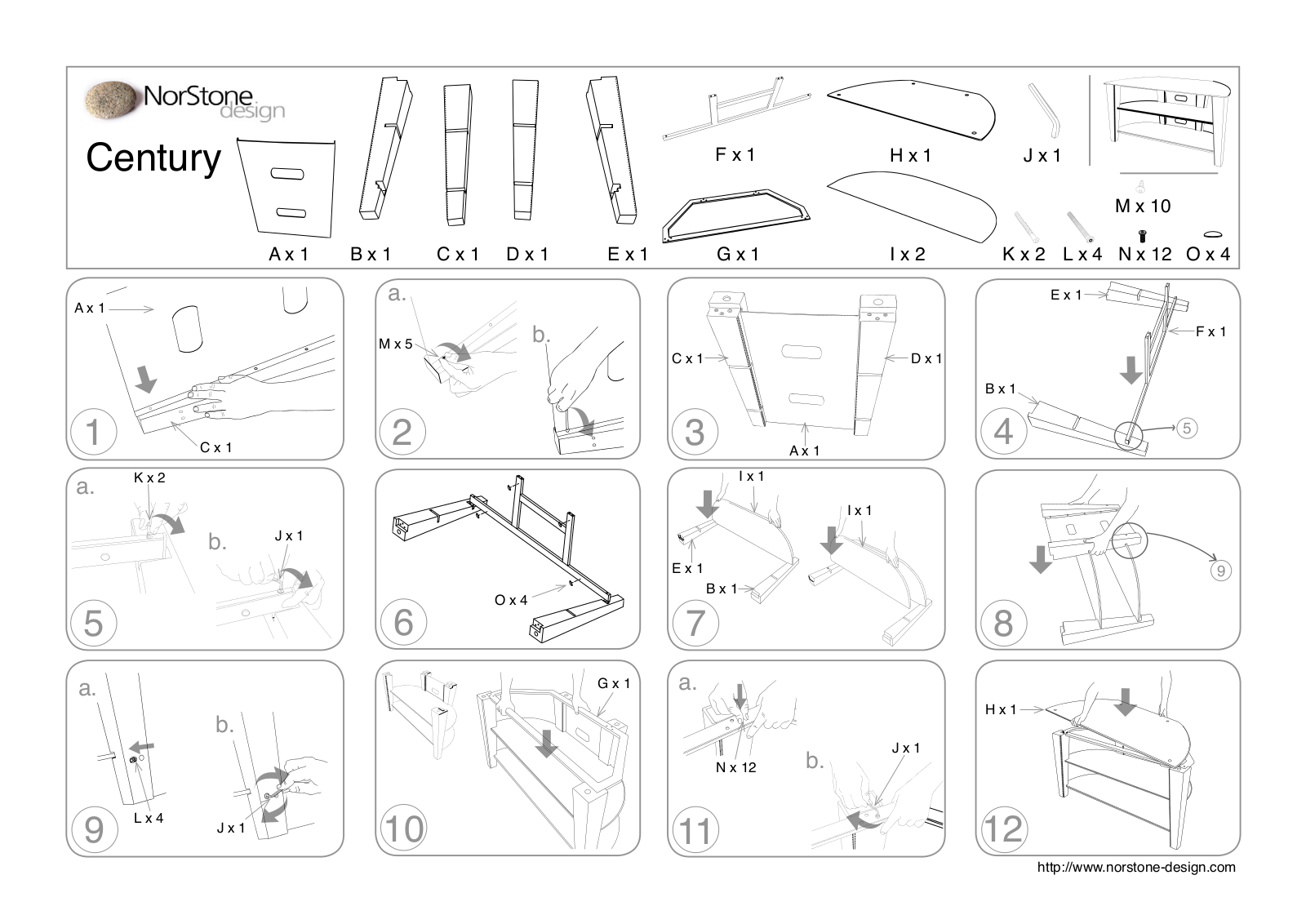 Norstone Century User guide - ManualMachine.com