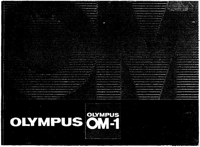 Olympus OM-1 Operating Instructions