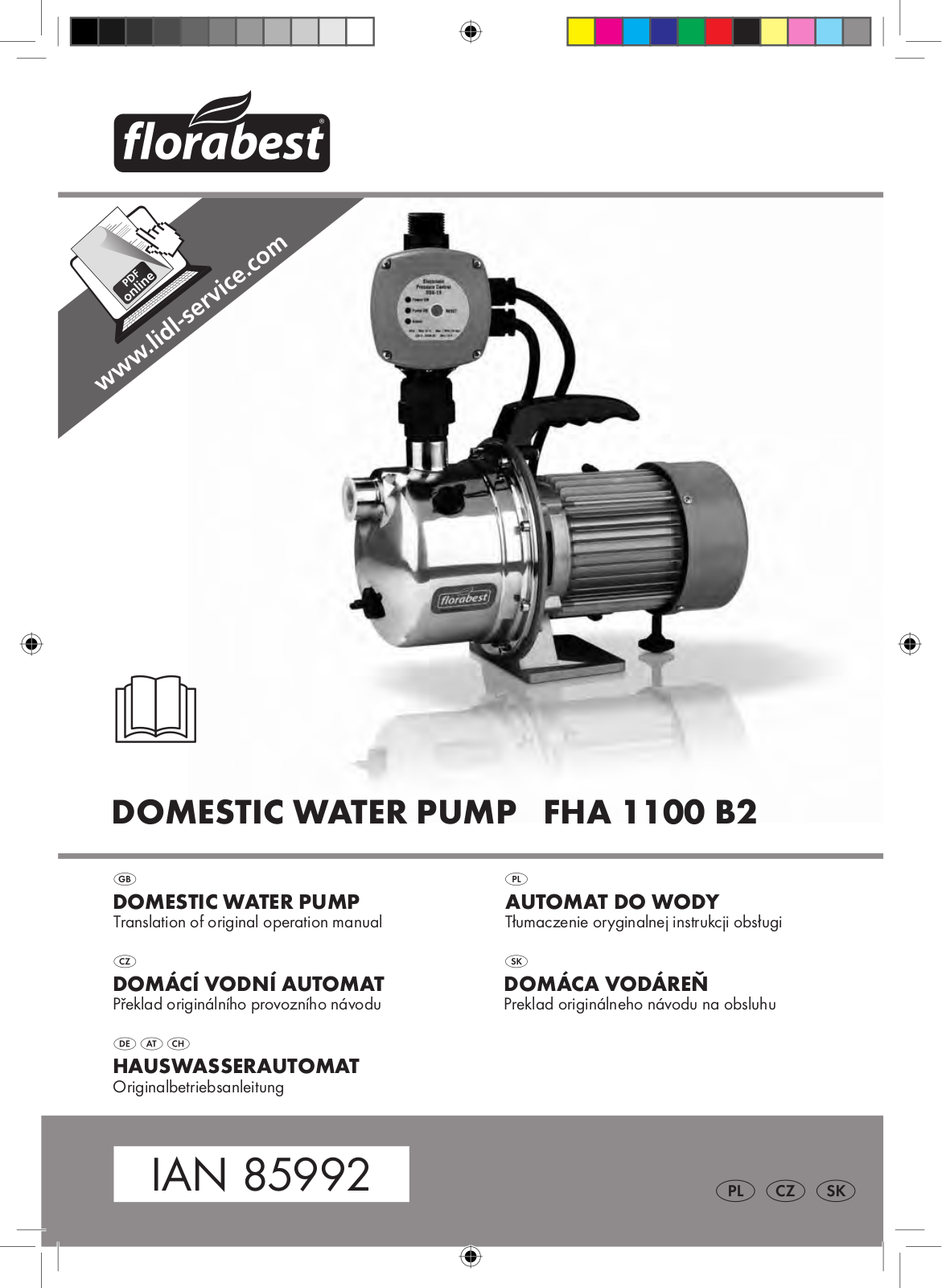 Florabest FHa 1100 B2 User Manual