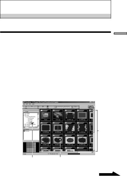 Sony PictureGear User Manual