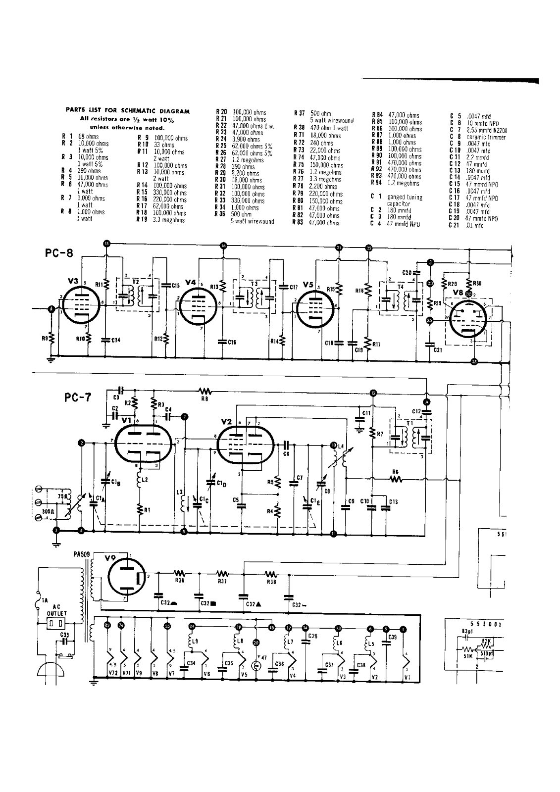 Dynaco FM-3 Schematic