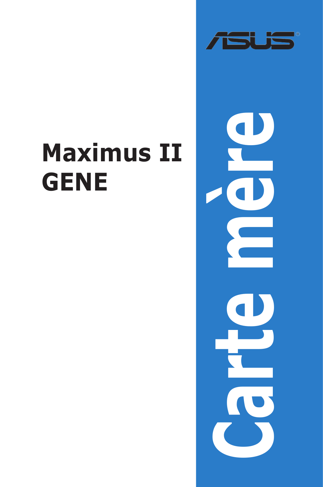 ASUS ROG Maximus II Gene User Manual