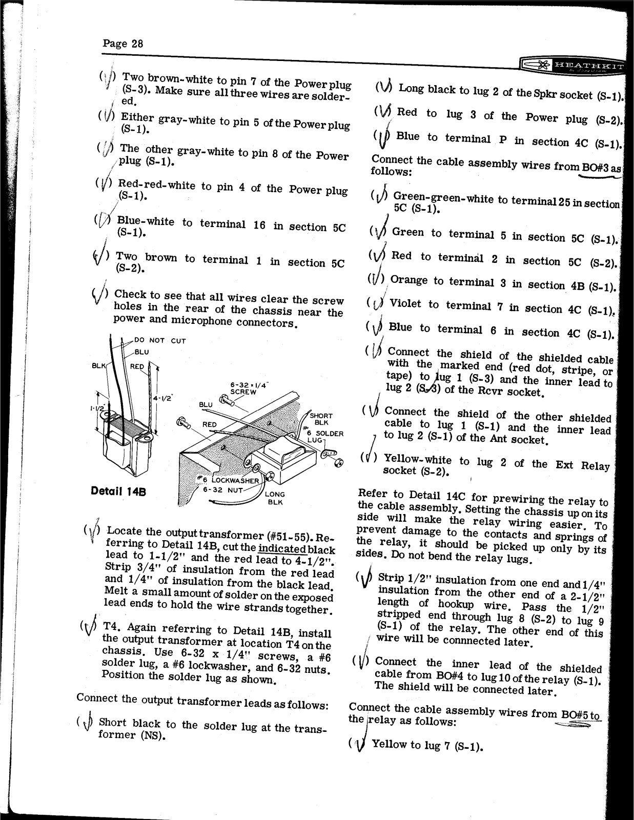 HEATHKIT HW-12a User Manual (PAGE 28)