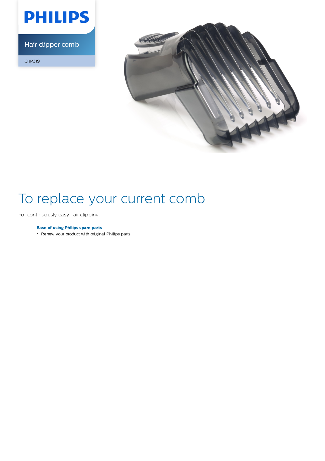 Philips CRP319/01 leaflet - ManualMachine.com