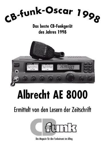 Albrecht AE8000 User Guide