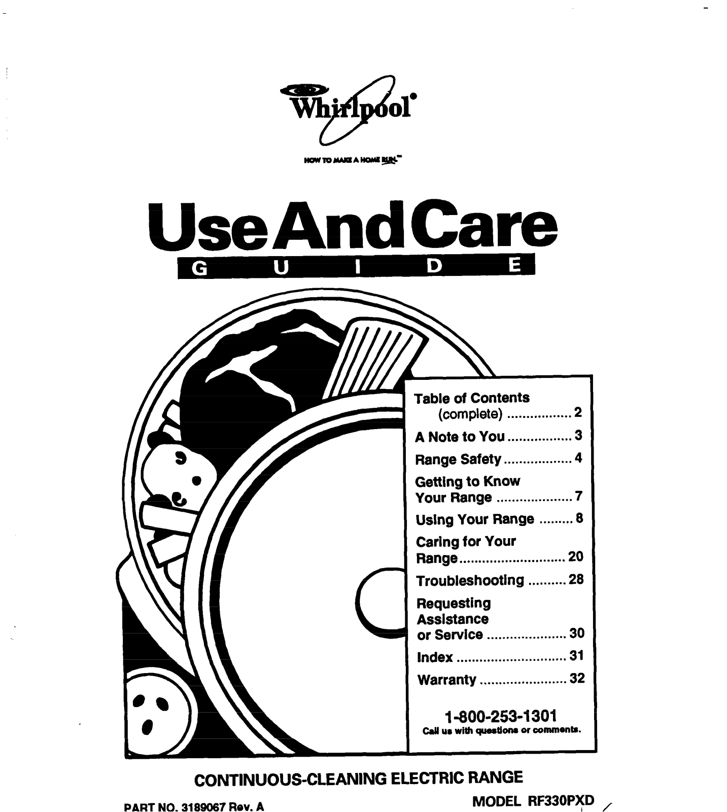 Whirlpool RF330PXD User Manual - ManualMachine.com
