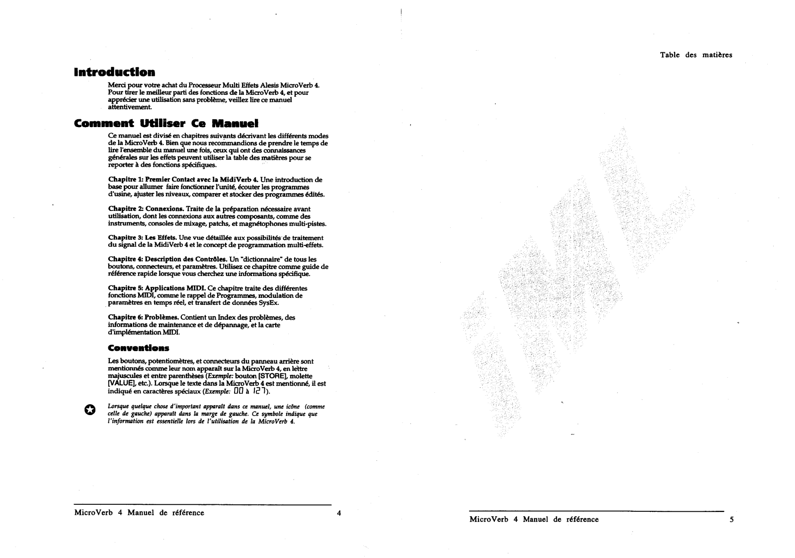 Alesis MicroVerb4 User Manual