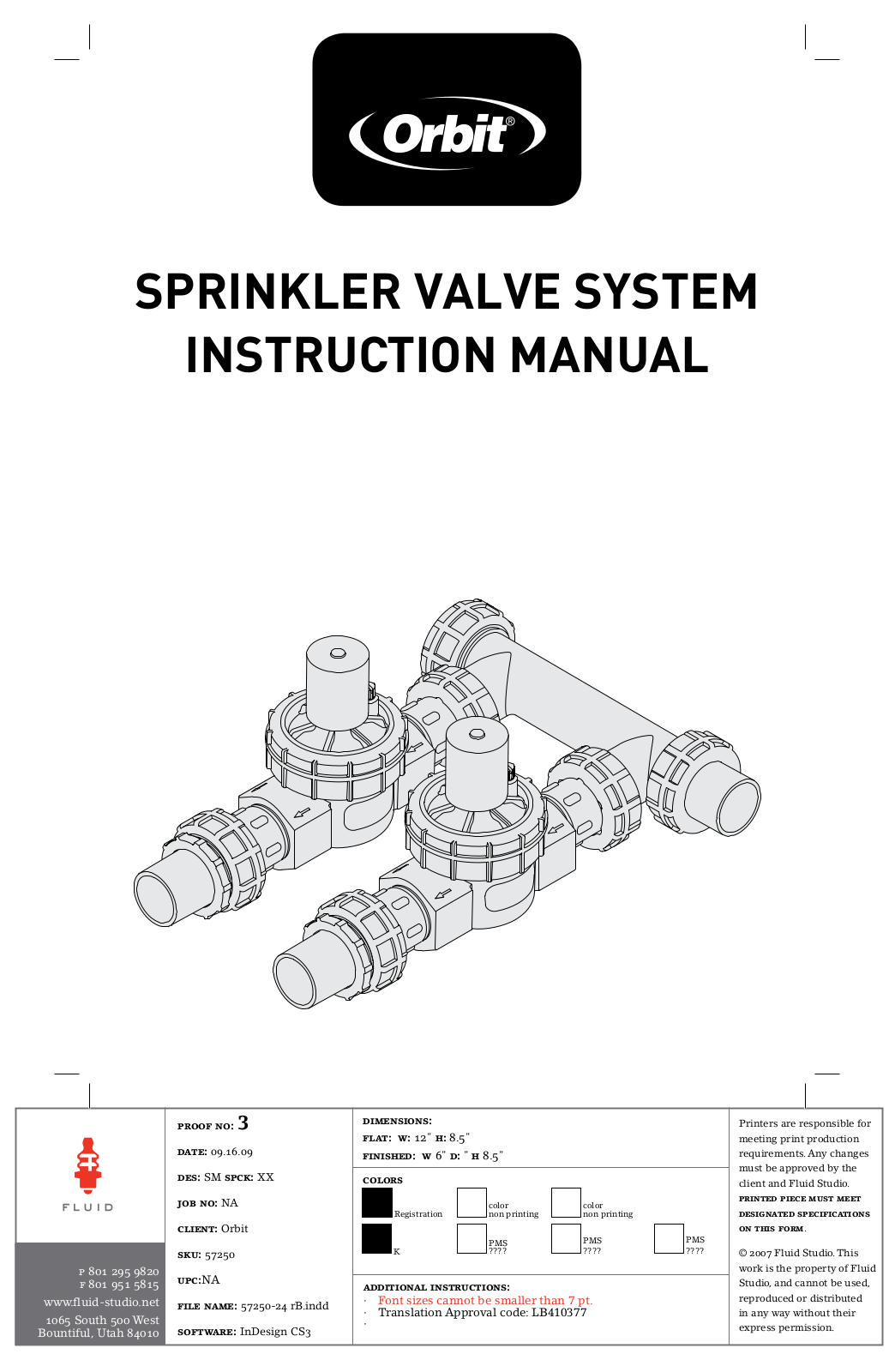 Orbit 57253 User Manual