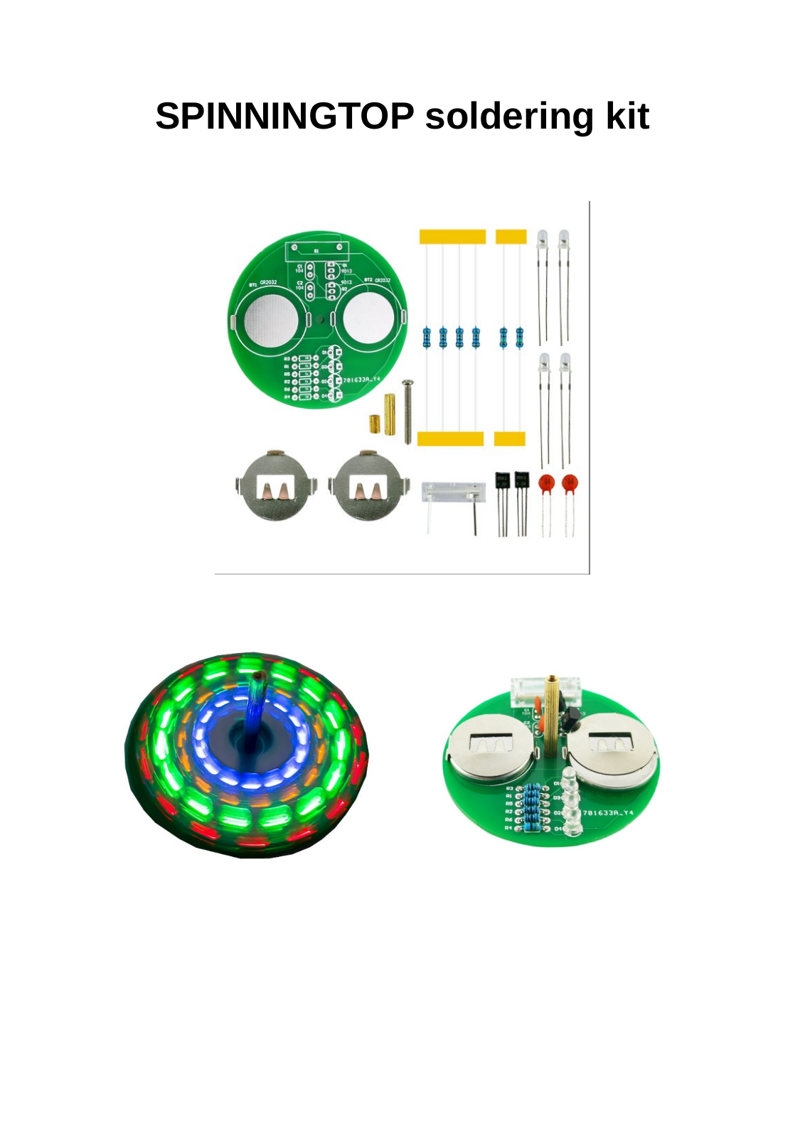OLIMEX SPINNINGTOP User guide - ManualMachine.com