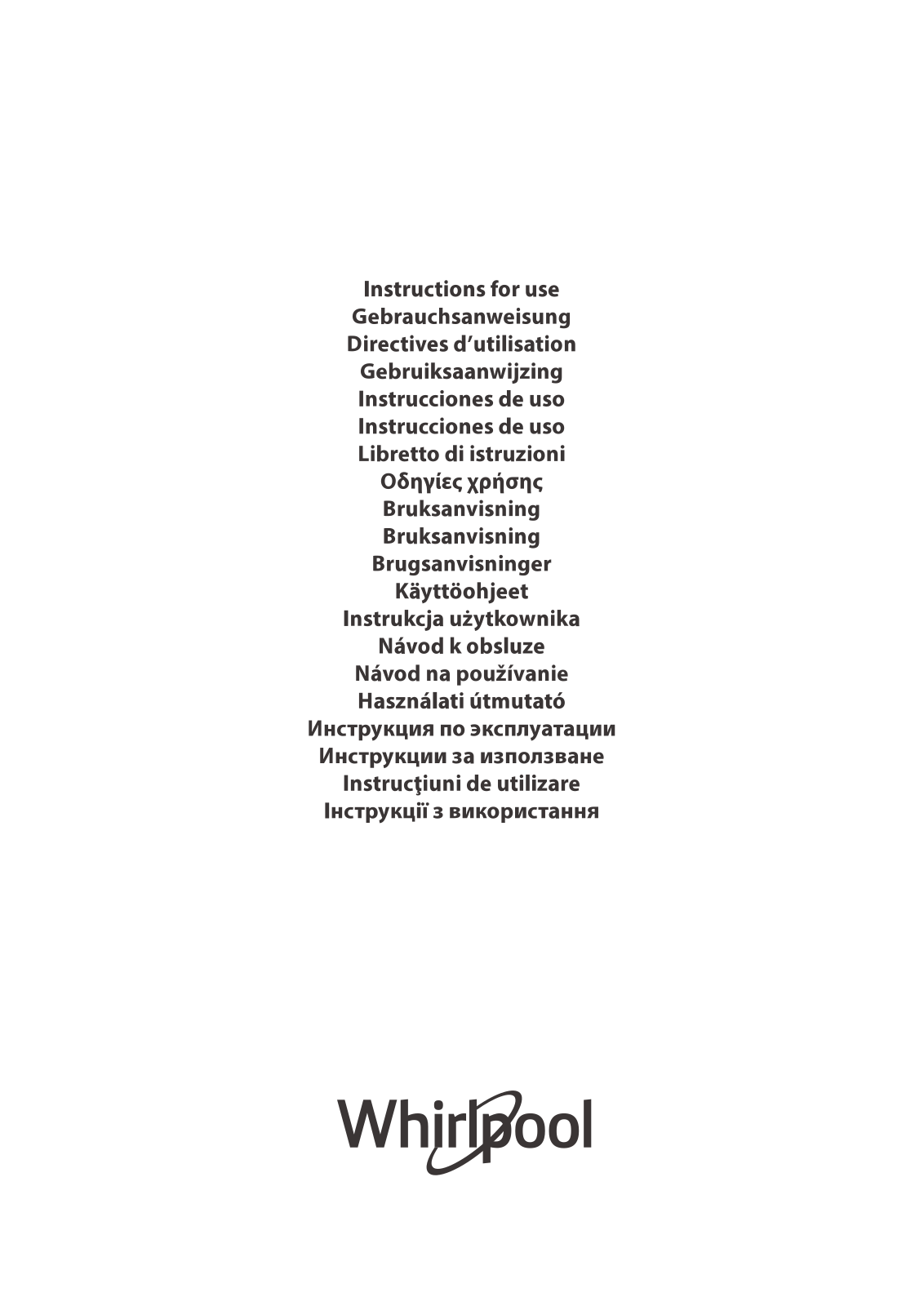 WHIRLPOOL SPIW3242WF User guide - ManualMachine.com