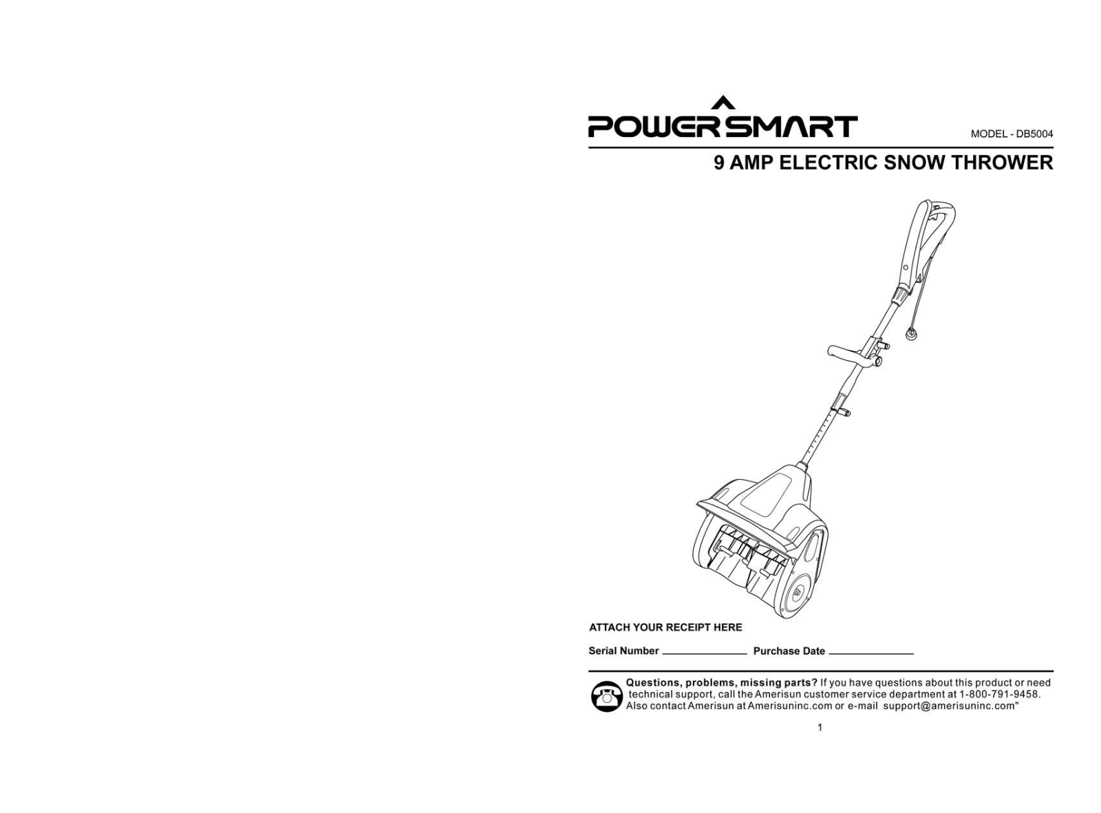 Powersmart DB5004 User Manual