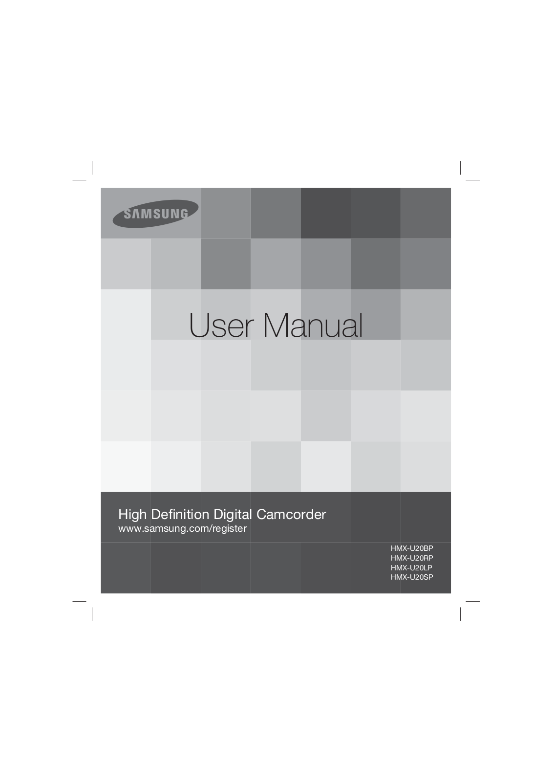 Samsung HMX-U20 User Manual