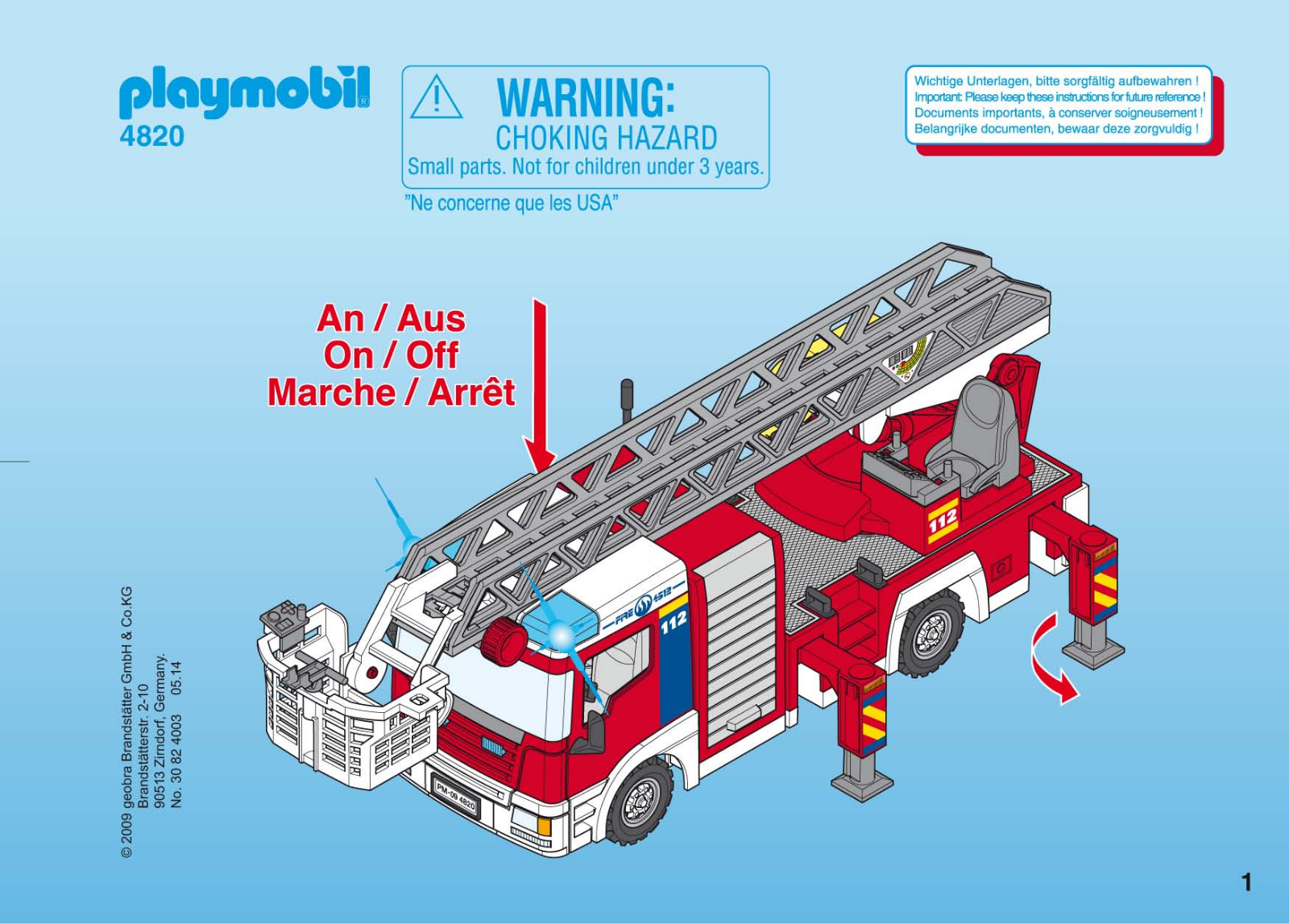 Playmobil 4820 Instructions