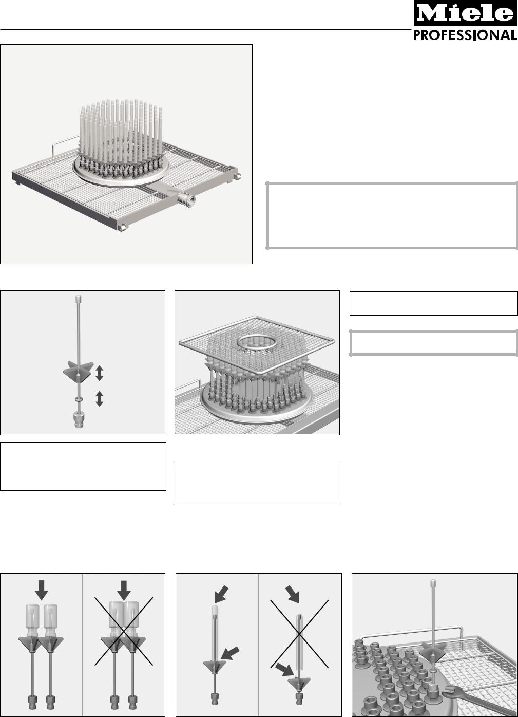 Miele E 747 User manual